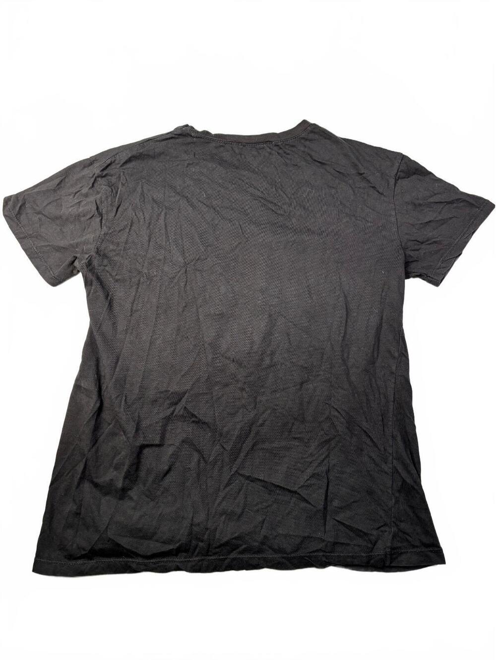 Pink Poem Black Graphic T-Shirt with Céline Print and Embell - Picture 10 of 10